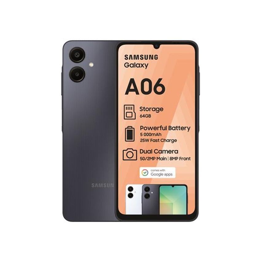 Samsung Galaxy A06 64GB Dual Sim - BlueBlack
