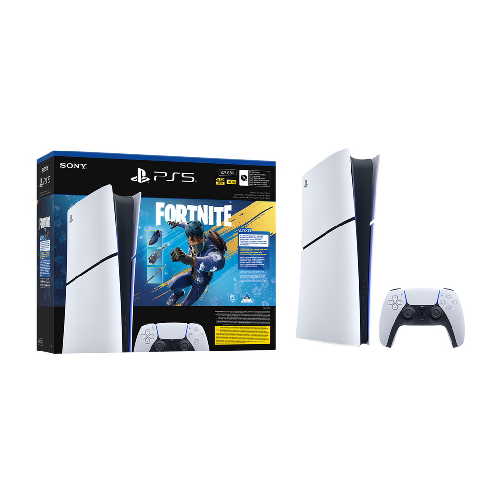 PS5 Playstation 5 Digital (E) + Fortnite Voucher + Ps S