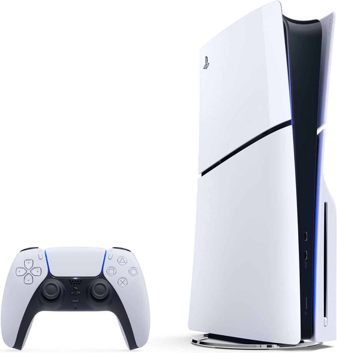 PlayStation 5 Slim 1TB + 2 Controllers + Marvel Spider-Man 2 + Media Remote