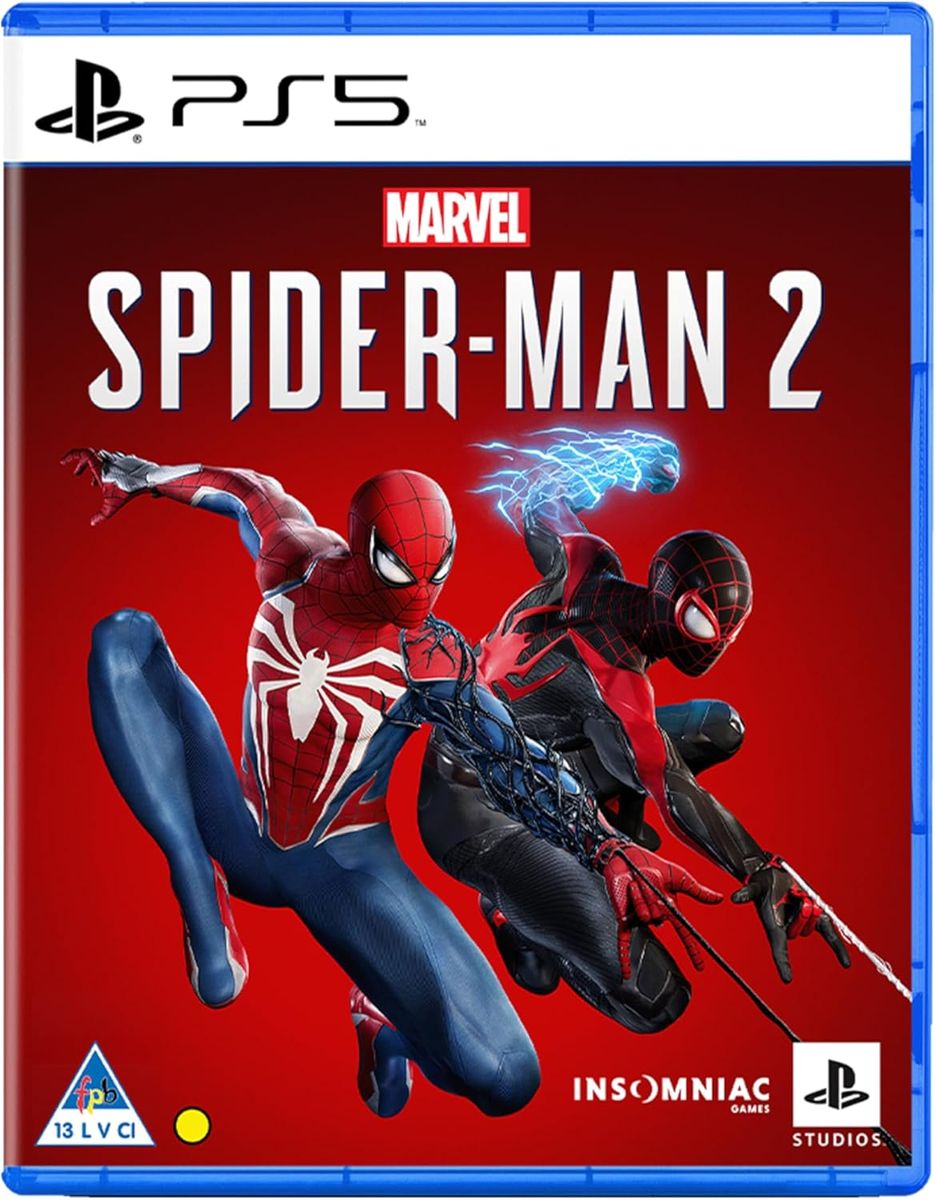 PlayStation 5 Slim 1TB + 2 Controllers + Marvel Spider-Man 2 + Media Remote